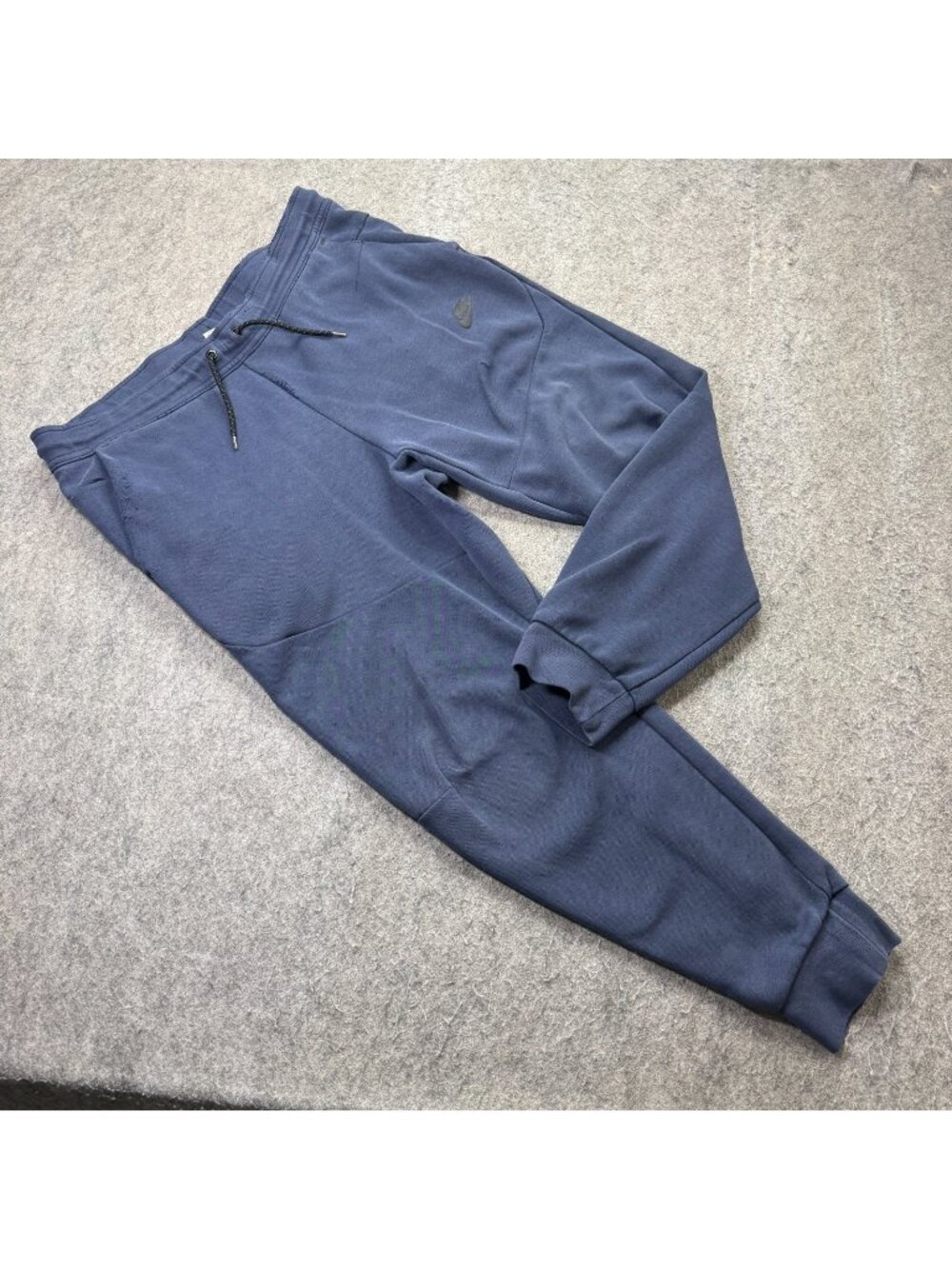 Nike Sportswear Tech Fleece Jogger Pants Men M Blue Tapered 27" Slim CU4495